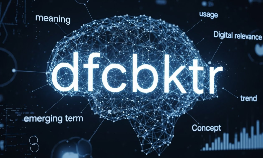 dfcbktr: Exploring the Meaning, Usage, Digital Relevance