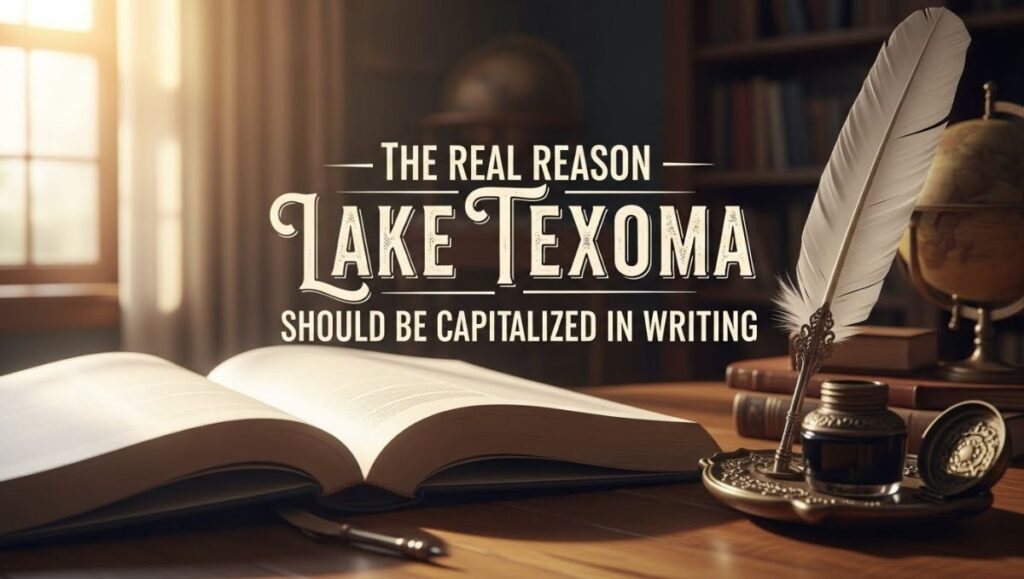 The Real Reason lake texoma should be capitalized in Writing